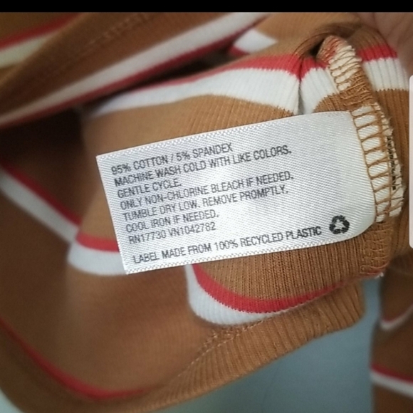 Wild fable NWT 2X long sleeve crop top VSCO Preppy Academia Indie Sleaze - Picture 5 of 7